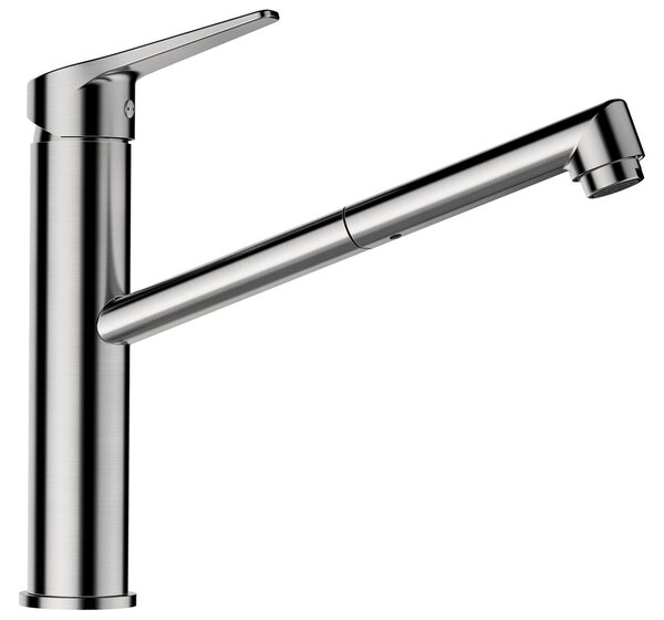 Rubinetto da cucina Schock Metis (bocca estraibile) finitura acciaio inox