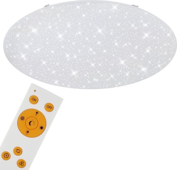 Lampada da soffitto a LED CCT dimmerabile cielo stellato telecomando Ø75,5cm 80W Briloner