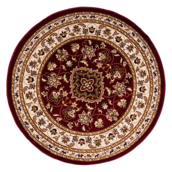 Tappeto rotondo rosso 133x133 cm Sherbone - Flair Rugs