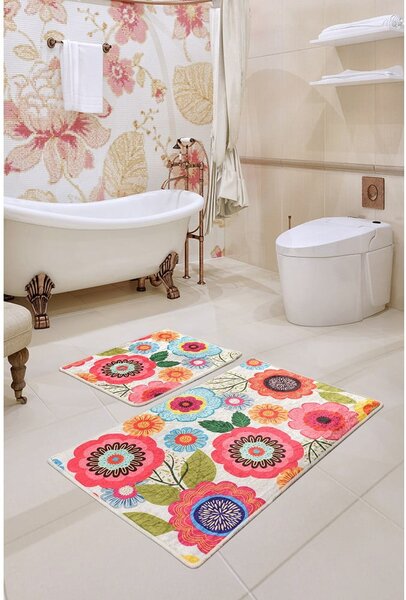 Tappeti da bagno in set da 2 60x100 cm Galvin - Foutastic