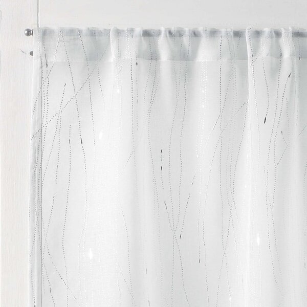 Set di 2 tende in voile bianco 70x200 cm Filiane - douceur d'intérieur
