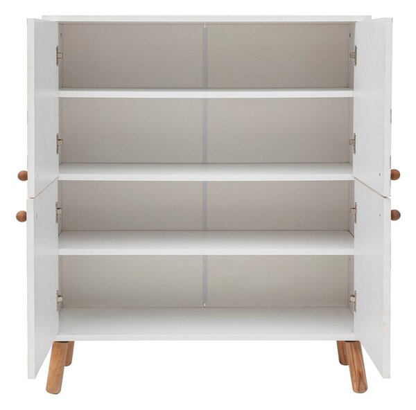 Mobiletto bianco 95x111 cm Multilux - Kalune Design