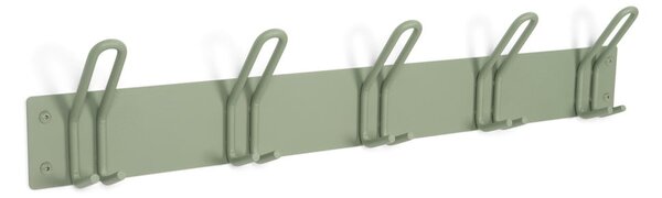 Attaccapanni da parete verde polveroso in metallo 70 cm Miles – Spinder Design