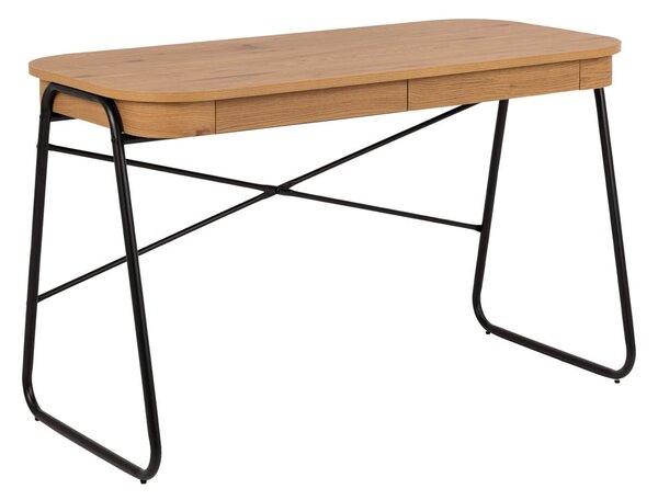 Tavolo da lavoro con piano in rovere 60x120 cm Blueton - Actona