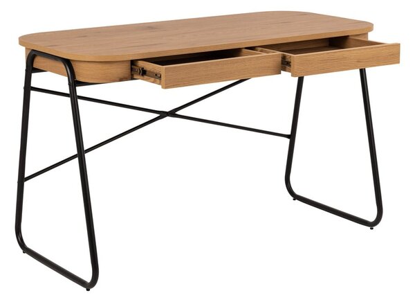 Tavolo da lavoro con piano in rovere 60x120 cm Blueton - Actona