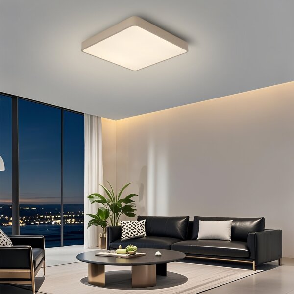 Brilagi - Plafoniera LED POOL LED/48W/230V 3000/4000/6000K 50x50 cm beige