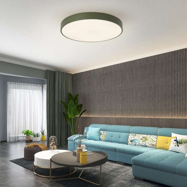 Brilagi - Plafoniera LED POOL LED/60W/230V 3000/4000/6000K 60 cm verde