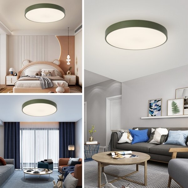 Brilagi - Plafoniera LED POOL LED/60W/230V 3000/4000/6000K 60 cm verde