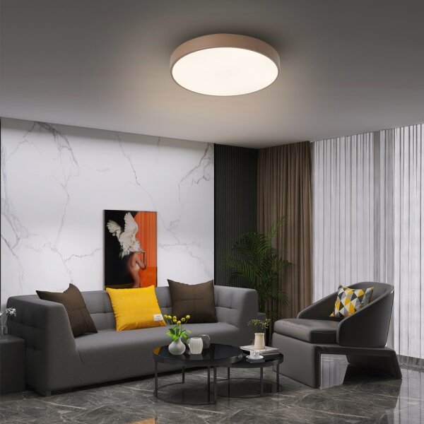 Brilagi - Plafoniera LED POOL LED/36W/230V 3000/4000/6000K 30 cm marrone