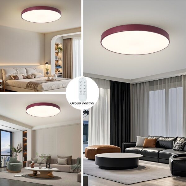 Brilagi-LED Lampada dimmerabile POOL SMART LED/100W/230V/80 cm Wi-Fi Tuya+telecomando bordeaux