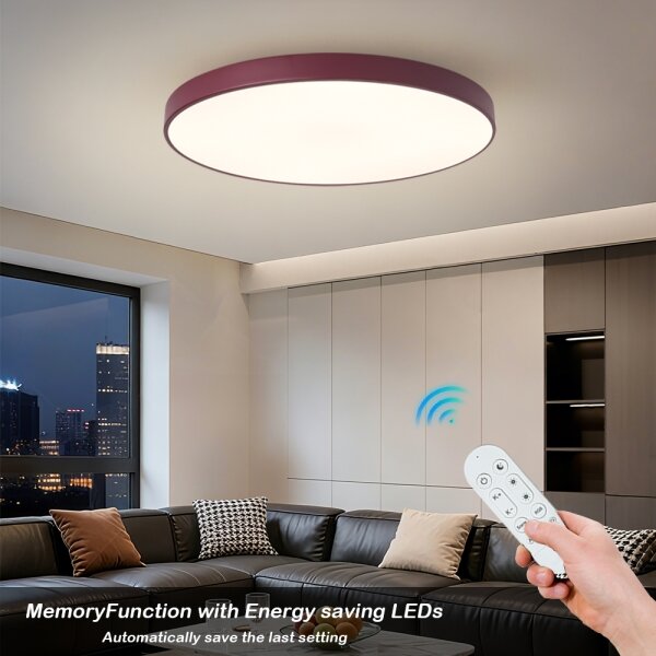 Brilagi-LED Lampada dimmerabile POOL SMART LED/100W/230V/80 cm Wi-Fi Tuya+telecomando bordeaux