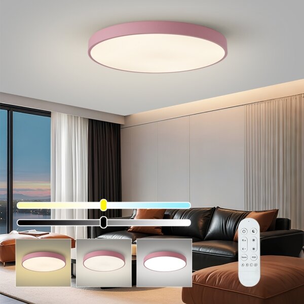 Brilagi-LED POOL SMART lampada dimmerabile LED/100W/230V 80 cm Wi-Fi Tuya+telecomando rosa