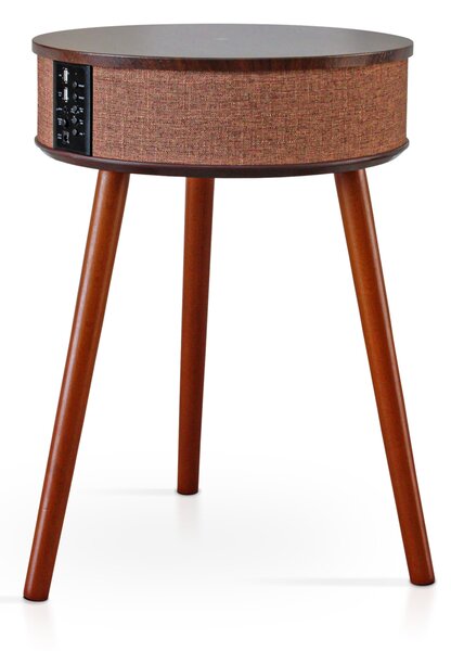 Tavolino con Altoparlanti Bluetooth con Ricarica Wireless