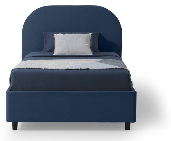 Letto Piazza e Mezzo con Contenitore CADIZ Blu