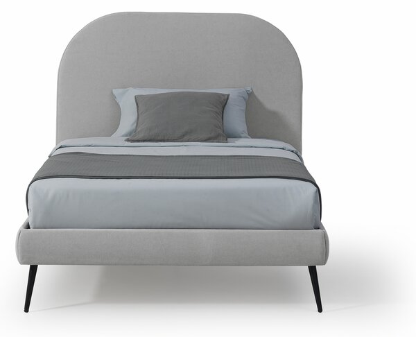 Letto Piazza e Mezza in Tessuto SYDNEY Grigio