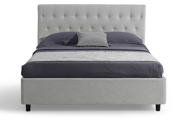 Letto Matrimoniale con Contenitore VENEZIA Grigio
