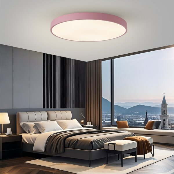 Brilagi-LED Lampada dimmerabile POOL SMART LED/128W/230V 100 cm Wi-Fi Tuya + telecomando rosa