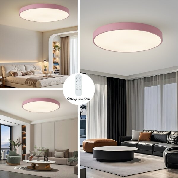 Brilagi-LED Lampada dimmerabile POOL SMART LED/128W/230V 100 cm Wi-Fi Tuya + telecomando rosa