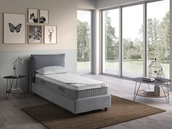 Materasso Memory Foam con Topper alto 25 cm BIG FASHION MEMORY 80x190 cm