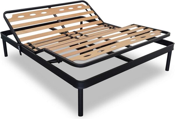 Rete ELETTRICA a Doghe in Legno Taglie Forti XXL 120x200 cm