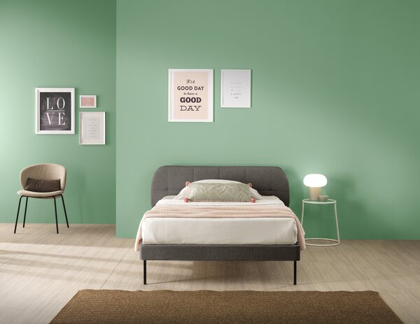 Letto MADRID 120 x 200 cm Tortora