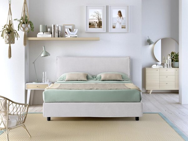 Letto Matrimoniale Contenitore ARLES Bianco