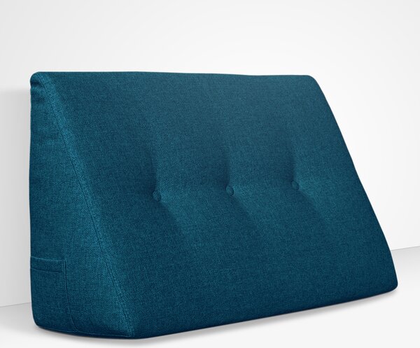 Cuscino da Lettura a Cuneo Chill Pillow 45 cm x 26 cm Blu