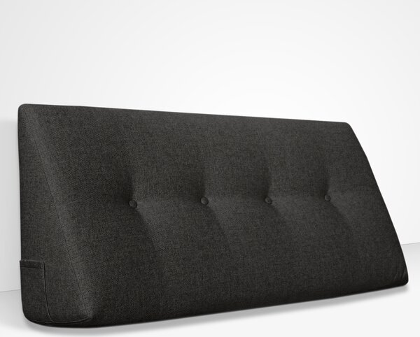 Cuscino da Lettura a Cuneo Chill Pillow 120 cm x 26 cm Nero