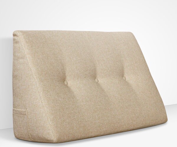 Cuscino da Lettura a Cuneo Chill Pillow 45 cm x 26 cm Beige
