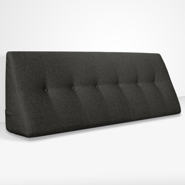 Cuscino da Lettura a Cuneo Chill Pillow 200 cm x 26 cm Nero
