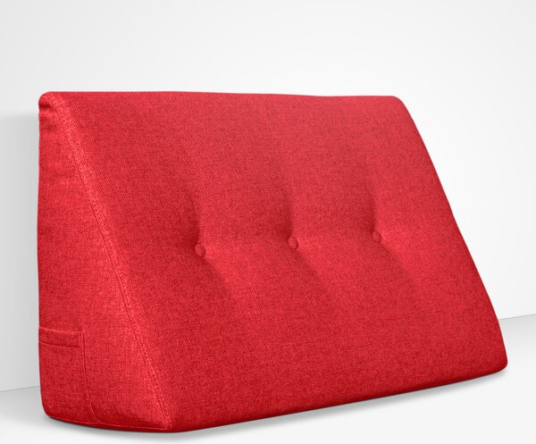 Cuscino da Lettura a Cuneo Chill Pillow 45 cm x 26 cm Rosso