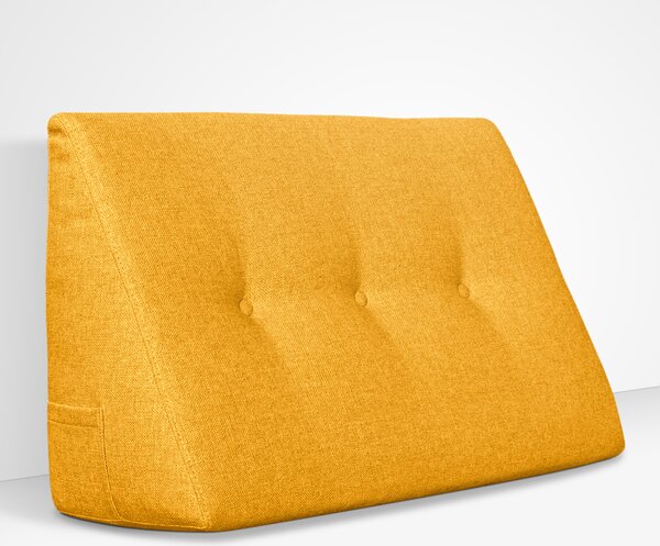 Cuscino da Lettura a Cuneo Chill Pillow 45 cm x 26 cm Giallo
