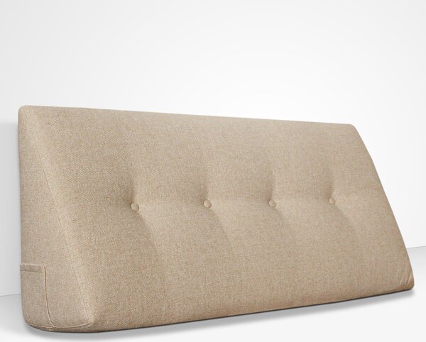 Cuscino da Lettura a Cuneo Chill Pillow 140 cm x 26 cm Beige