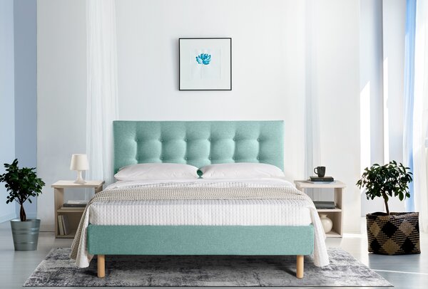 Letto LONDRA Celeste 160x190 cm