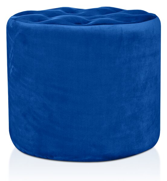 Pouf Diamante 80 cm Blu