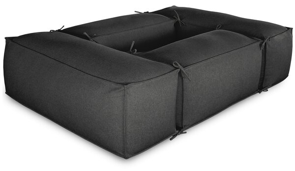 Salottino da esterno 2+2 moduli Grigio scuro