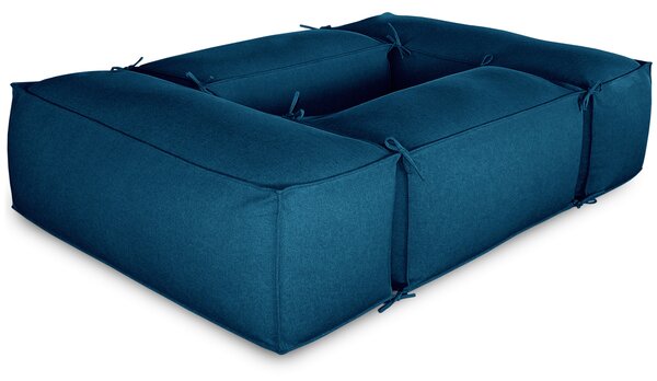 Salottino da esterno 2+2 moduli Blu