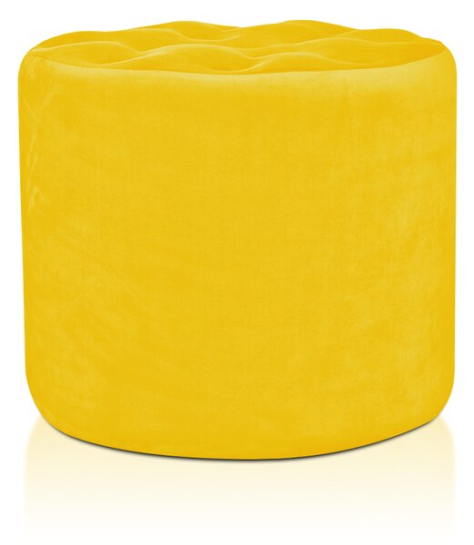 Pouf Diamante 50 cm Giallo