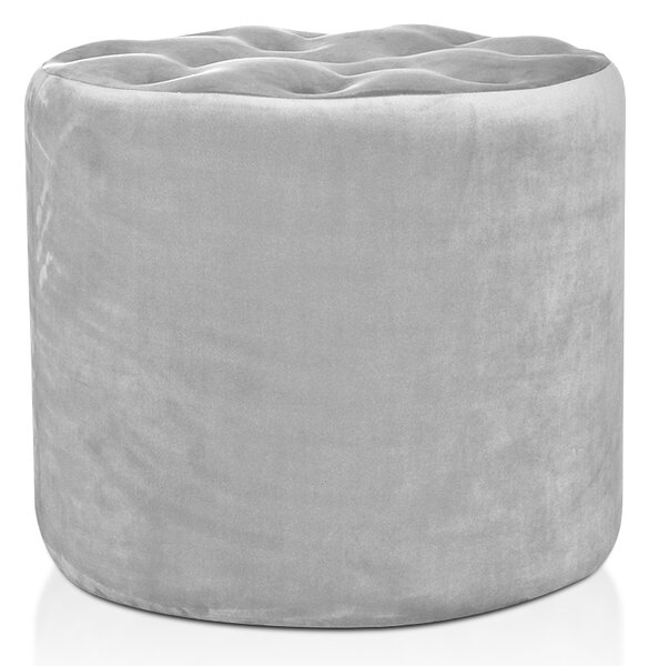 Pouf Diamante 50 cm Grigio