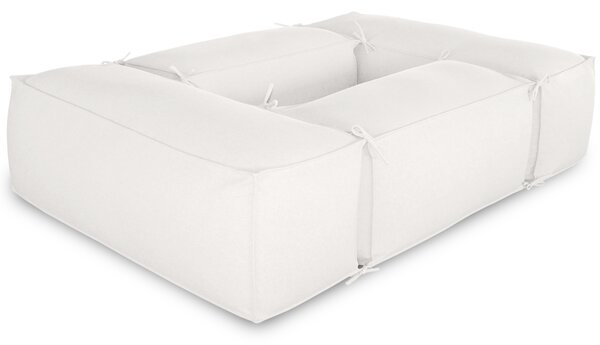 Salottino da esterno 2+2 moduli Bianco