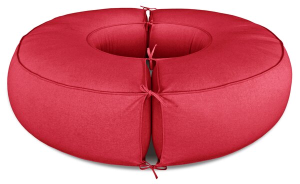 Salottino tondo Rosso