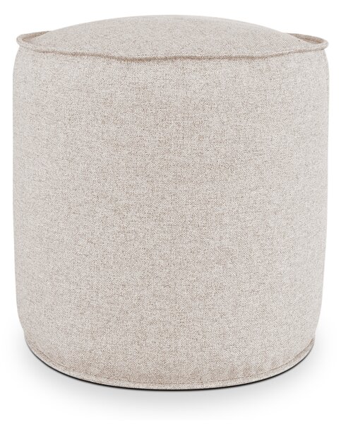 Pouf Rotondo da Interno & Esterno Piuma S Beige