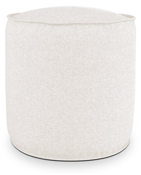 Pouf Rotondo da Interno & Esterno Piuma S Bianco
