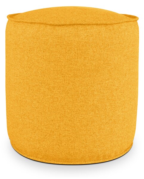 Pouf Rotondo da Interno & Esterno Piuma S Senape