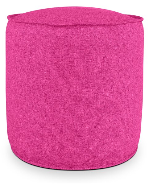 Pouf Rotondo da Interno & Esterno Piuma S Fuxia