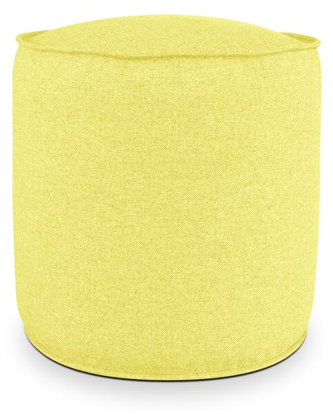 Pouf Rotondo da Interno & Esterno Piuma S Giallo