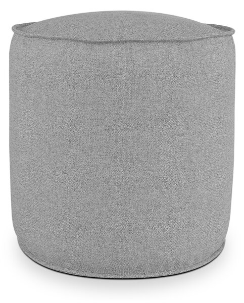 Pouf Rotondo da Interno & Esterno Piuma S Grigio scuro