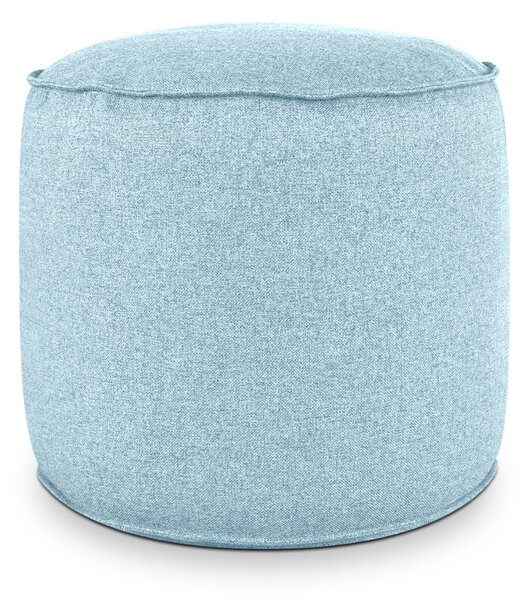 Pouf Rotondo da Interno & Esterno Piuma S Celeste