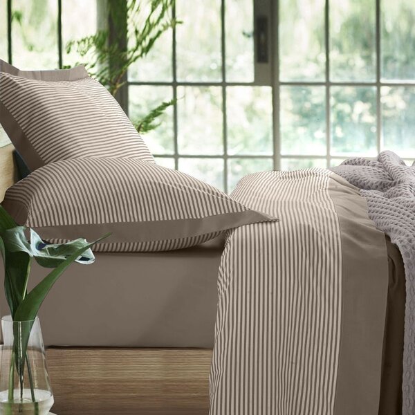 Set completo lenzuola VEGA Beige 160x300 cm