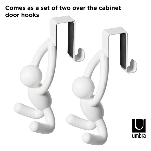 Ganci per appendere in plastica in set da 2 Buddy - Umbra